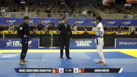 Andrew Nguyen vs Miguel Soares Gomes Aragao Perei 2026 Pan Jiu Jitsu IBJJF Championship