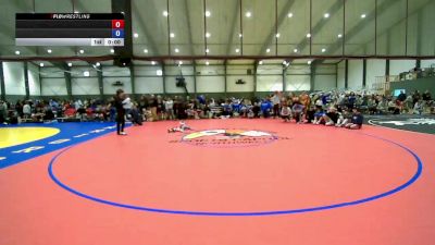 U8 FS - 53 lbs Champ. Round 1 - Mason Hong, All-Phase Wrestling Club vs Rowan Athwal, Canada