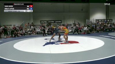 79 lbs Cons. Round 1 - Sam Aiken, SOU vs Kelly Little, California