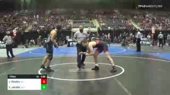 170 lbs Round Of 16 - James Rowley, Mat Sense Wrestling vs Xander Jacobs, Dogtown