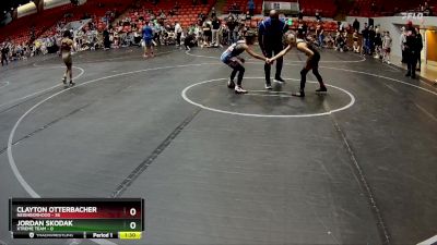 72 lbs Round 6 (8 Team) - Clayton Otterbacher, Neighborhood vs Jordan Skodak, Xtreme Team