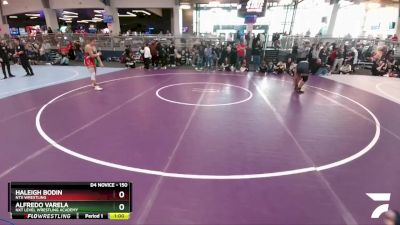 150 lbs 3rd Place Match - Haleigh Bodin, NTX Wrestling vs Alfredo Varela, NXT Level Wrestling Academy