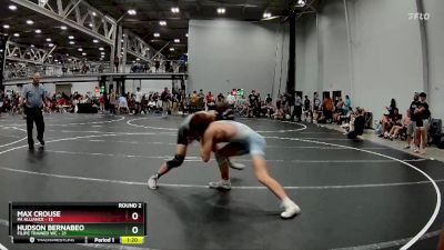 144 lbs Round 2 (8 Team) - Hudson Bernabeo, Filipe Trained WC vs Max Crouse, PA Alliance