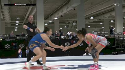Senior Women Freestyle FS - 76 lbs Champ. Round 1 - Cheya Bishop, ISI vs Alyssa Arana, ETC (Emmanuel Training Center)