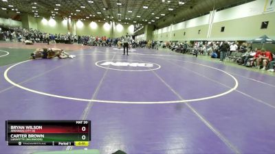 190 lbs Cons. Round 2 - Bryan Wilson, Arkansas City HS vs Carter Brown, Lafayette (Wildwood)