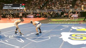 Semifinal - Coy Childers, Alliance vs Kepha Orsi, Omaha Skutt Catholic