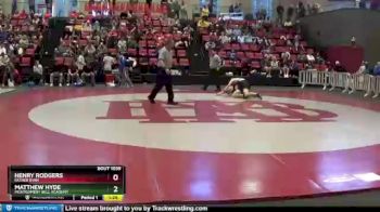 170 lbs Quarterfinal - Henry Rodgers, Father Ryan vs Matthew Hyde, Montgomery Bell Academy