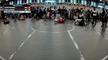 96 lbs Round 5 (6 Team) - Caleb Boigris, KONG ELEM vs Liam Laforge, Buxton Squeeze