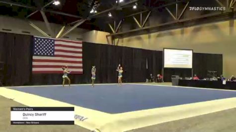 Quincy Shariff - Women's Pairs, CCG - 2021 USA Gymnastics Championships