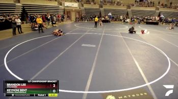 127 Championship Bracket Cons. Round 4 - Keymoni Bent, Kasson-Mantorville vs Brandon Lee, Stillwater