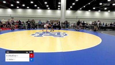 132 lbs Final - Aj DeLaCruz, South Carolina vs Jovani Solis, Florida