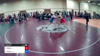 77 lbs Consi Of 4 - Cyruss Meeks, CSU Pueblo Wrestling RTC vs Jake Jones, Pennsylvania