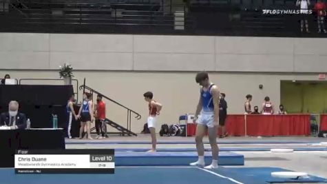 Chris Duane - Floor, Meadowlands Gymnastics Academy - 2021 USA Gymnastics Development Program National Championships