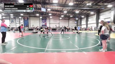 138 lbs Rr Rnd 2 - Julius West, ICE Wrestling Blue vs Tristan Corson, Team RJN