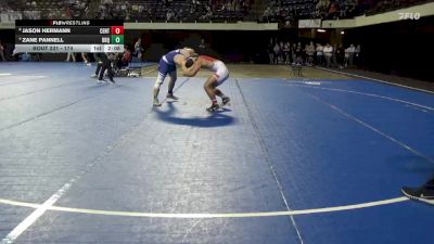 174 lbs Cons. Semi - Zane Pannell, University Of Dubuque vs Jason Hermann, Central