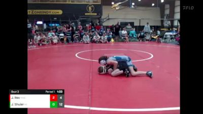 74 lbs Quarterfinals (8 Team) - Jayleigh Rex, MoWest Championship Wrestling vs Jody Shuler, Indiana INFERNO BLACK