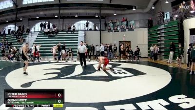 175 lbs Cons. Round 2 - Peter Baird, The Heights School vs Glenn Mott, Notre Dame - West Haven