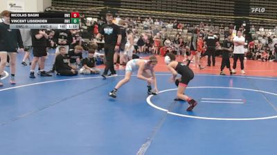 73 lbs Rr Rnd 6 - Nicolas Bagni, DoughBoy WC - MSE vs Vincent Lissenden, Ruthless Blue - MSE