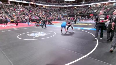 G190-4A Champ. Round 1 - Laykyn Baxstrom, Pagosa Springs Girls vs Jazlynn Duran, Las Animas Girls