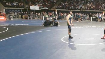D 2 120 lbs Champ. Round 2 - Aiden Detrinidad, New Orleans Military & Maritime vs Ely Castro, Kenner Discovery Health Science