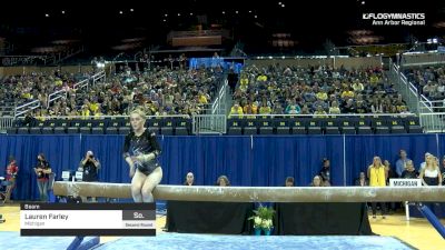 Lauren Farley - Beam, Michigan - 2019 NCAA Gymnastics Ann Arbor Regional Championship