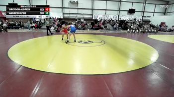 190 lbs Quarterfinal - Grayson Aldrich, Richfield vs Andrew Kifer, Carbon