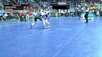 1A-113 lbs Champ. Round 2 - Nic Brase, Nashua-Plainfield vs Hunter Hodina, BGM, Brooklyn
