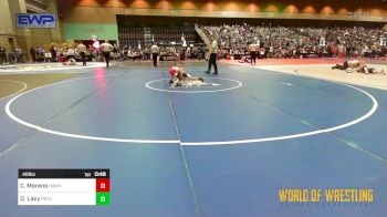 40 lbs Consolation - Christopher Moreno, Hawkeye WC vs Dikota Lacy, Proviso Township Gladiators