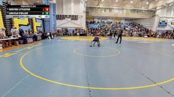150 lbs Cons. Round 1 - Kenyen Littleton, Laurel H S vs Lincoln Pieller, Lake Forest H S
