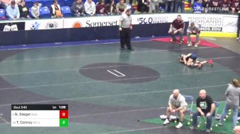 92 lbs Prelim - Rd 16 - Nate Steger, Ridgway vs Tyler Conroy, WC Henderson