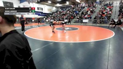 157 lbs Champ. Round 2 - Alek Colon, Valley View vs Eddie Abrego, Apple Valley