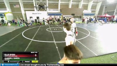 140 lbs Champ. Round 1 - Ellis Byers, Salem Elite Mat Club vs Gabriell Garza, Arizona