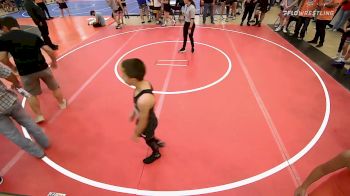 86 lbs Quarterfinal - Dylan Reed, Pawhuska Elks Takedown vs Lane Walters, Salina Wrestling Club