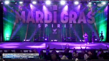 Louisiana Cheer Force - Gold [2026 L6 Limited Coed - Small Day 1] 2026 Mardi Gras Grand Nationals