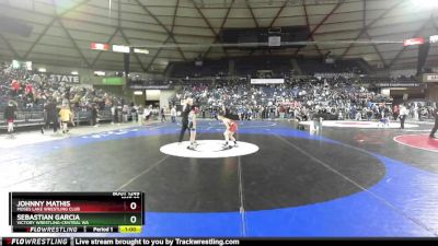 84 lbs Cons. Round 2 - Johnny Mathis, Moses Lake Wrestling Club vs Sebastian Garcia, Victory Wrestling-Central WA