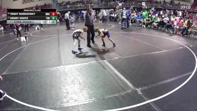 56 lbs Cons. Round 2 - Teddy Bordovsky, Wahoo Wrestling Club vs Henry Kohtz, The Best Wrestler