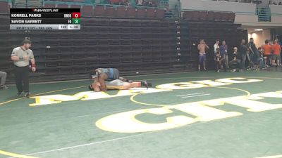 285 lbs Round Of 16 - Korrell Parks, Greenwood vs Savon Garrett, Fort Dorchester