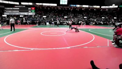 132 lbs Champ. Round 1 - Kyden Kamara, Unattached vs Colton Fenner, MTG3