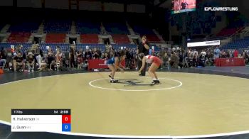 117 lbs Rnd Of 64 - Hania Halverson, Oregon vs Julia Quan, Missouri