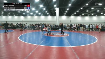 150 lbs Cons. Rd Of 16 - Liam Leggett, Lake Gibson vs Drexel DeBrie, BaynardTrained