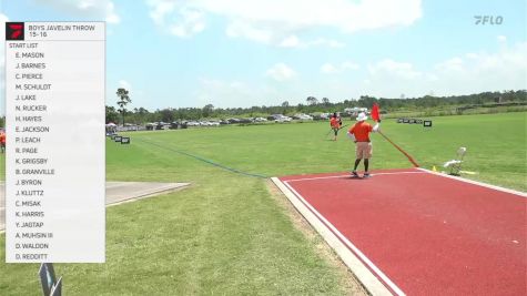 Replay: Javelin - 2025 AAU Junior Olympic Games | Jul 28 @ 8 AM