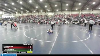 55 lbs Quarterfinal - Ceder Smith, Stallions Wrestling Club vs Dixon Turk, Westlake