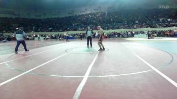 160 lbs Round Of 64 - Traven Morrison, Tahlequah Middle School vs Cooper Boutwell, Norman Jr High