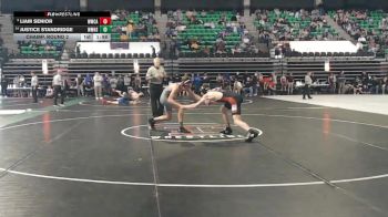 1A-4A 150 Champ. Round 2 - Liam Senior, Westminster Christian Academy vs Justice Standridge, West Morgan High School