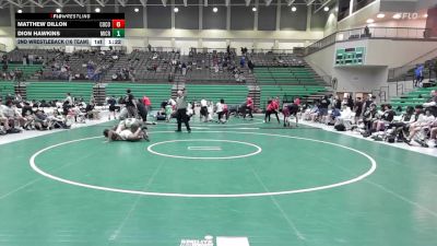 285 lbs 2nd Wrestleback (16 Team) - Matthew Dillon, Colquitt County vs Dion Hawkins, Mill Creek