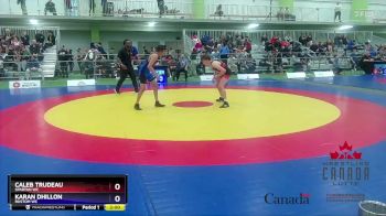 48kg Semifinal - Caleb Trudeau, Spartan WC vs Karan Dhillon, Rustom WC