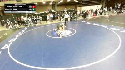 235 lbs Semifinal - Asreilla Wallace, Unattached vs Marley Clark, Unattached