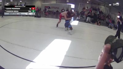 155 lbs Quarterfinal - Iverson Mejia, Team Zapas Wrestling Club vs Gavin Pedersen, GI Grapplers