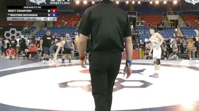 120 lbs Champ. Rd Of 128 - Brett Crawford, New York vs Brayden Buchanan, Vermont