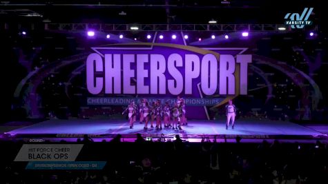 Hit Force Cheer - Black Ops [2023 L4 Senior Open Coed - D2] 2023 CHEERSPORT National All Star Cheerleading Championship